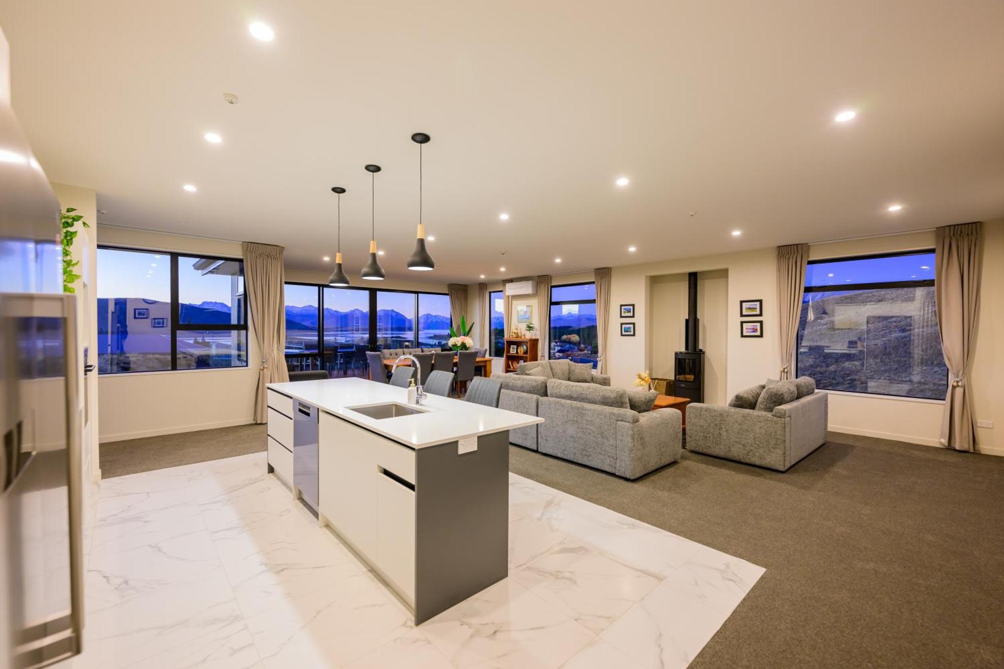 Stargazing Luxury Apartment B Lago Tékapo Exterior foto
